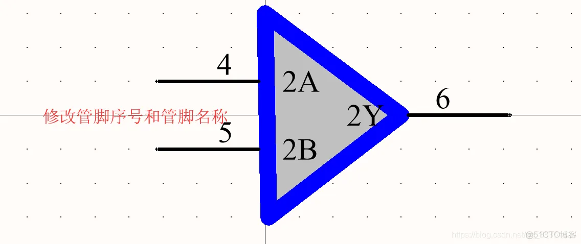 Altium Designer 18 速成实战 第二部分 元件库(原理图库)创建 （三）子件元件符号的绘制（实例：放大器创建）_实例：放大器创建_10